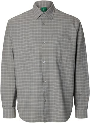 ANRASLUND MIX OXFORD LS SHIRT