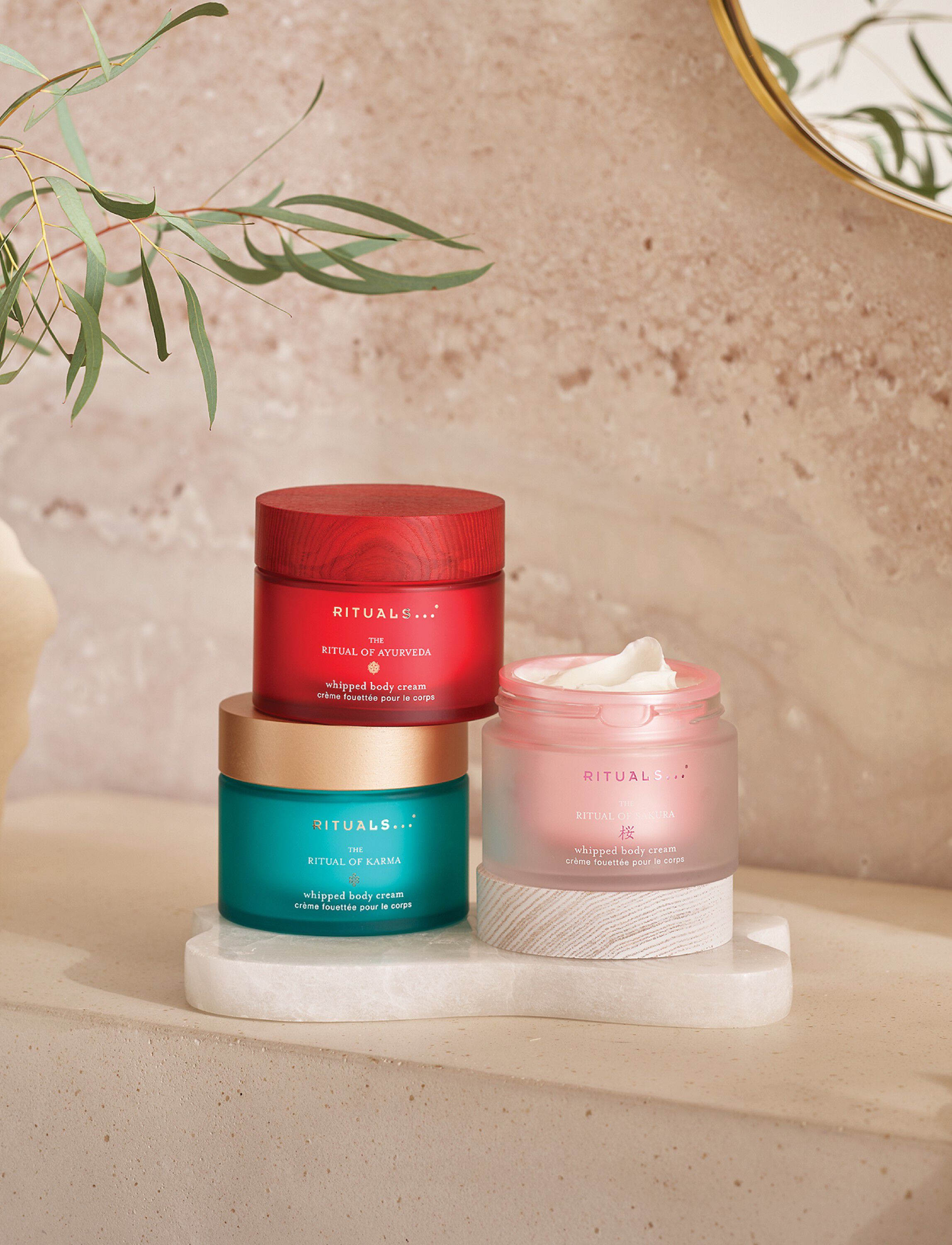 The Ritual of Sakura Whipped Body Cream 220ml