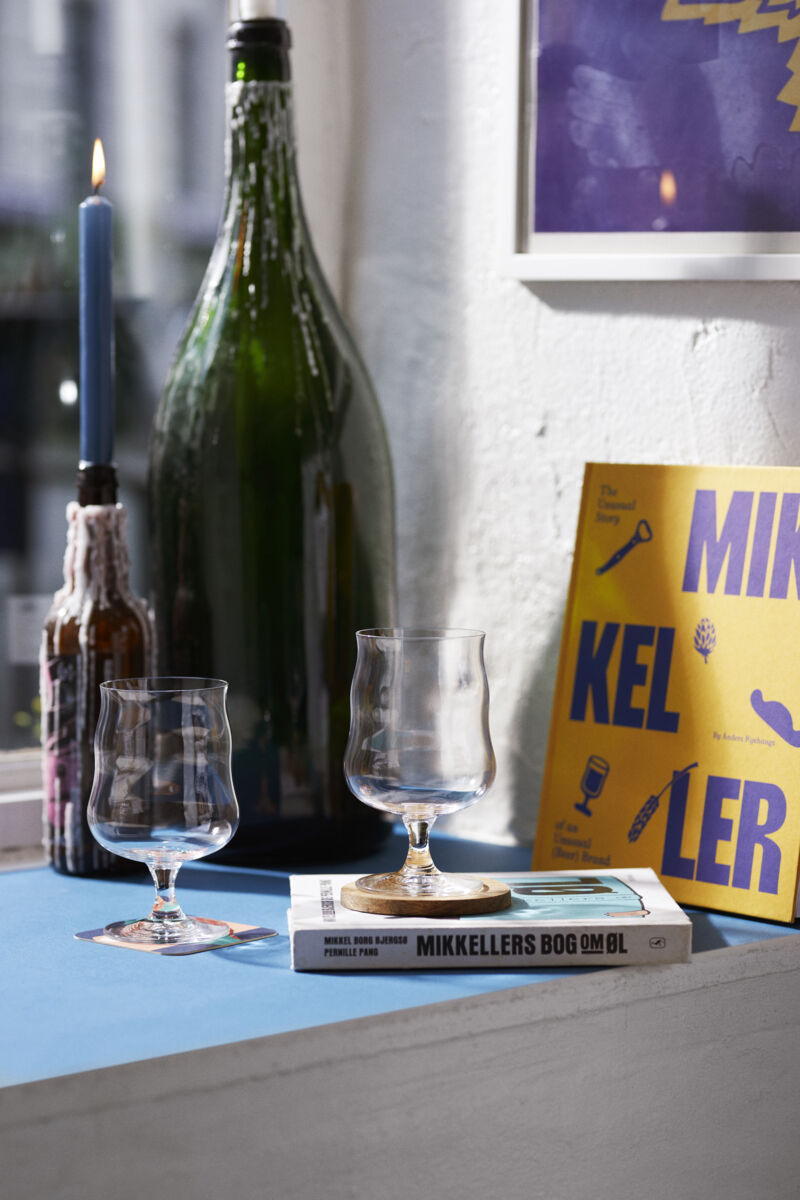Mikkeller Universalt &Oslash;lglas 40 cl klar 2 stk.