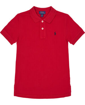 Cotton Mesh Polo Shirt