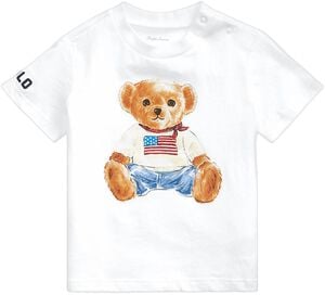 Polo Bear Cotton Jersey Tee