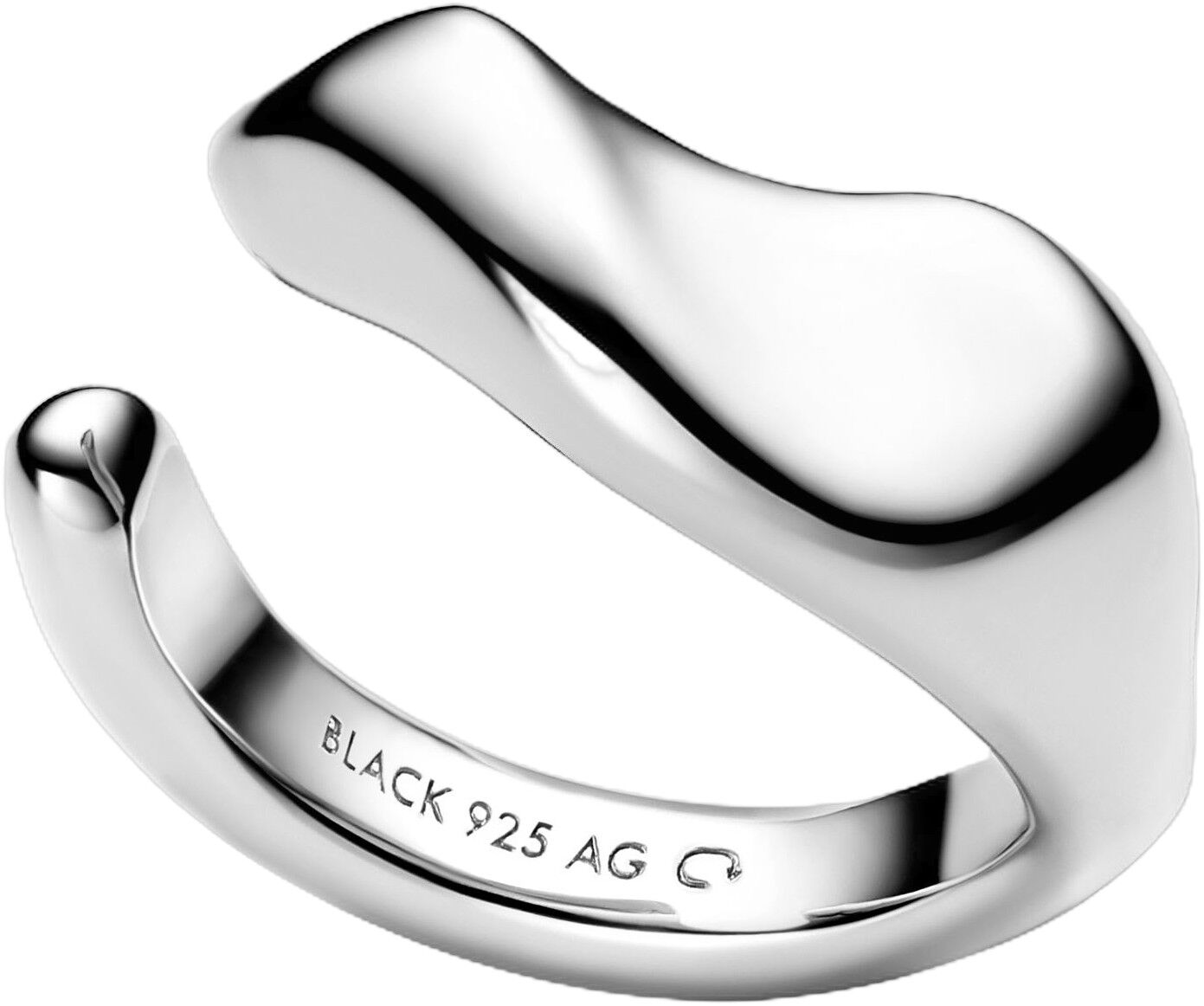 Saddle Ear Cuff Silver