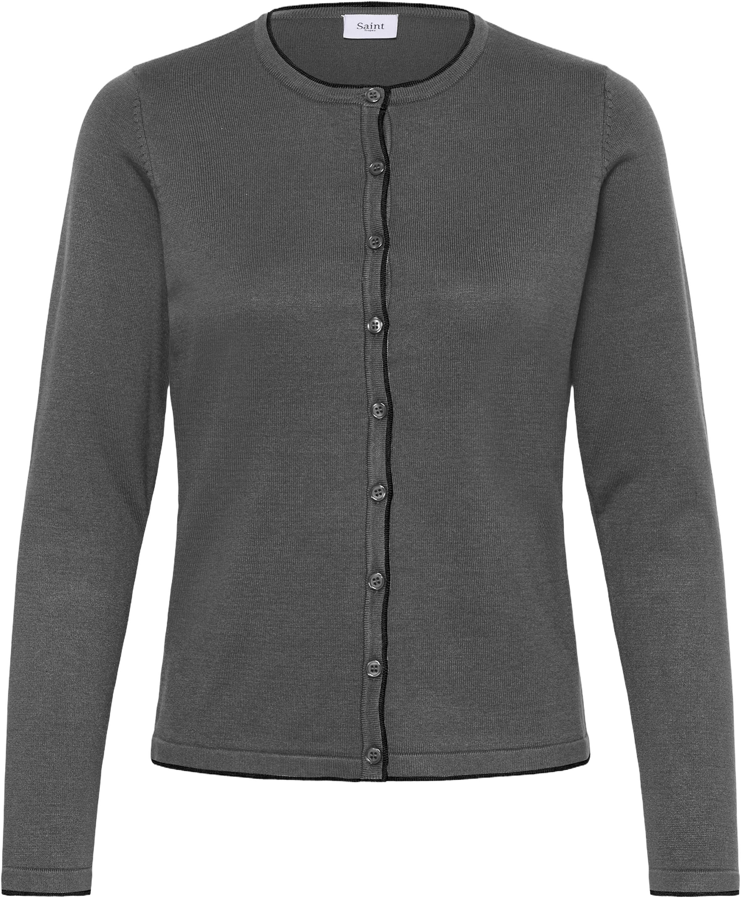 MilaSZ Contrast Stripe Cardigan