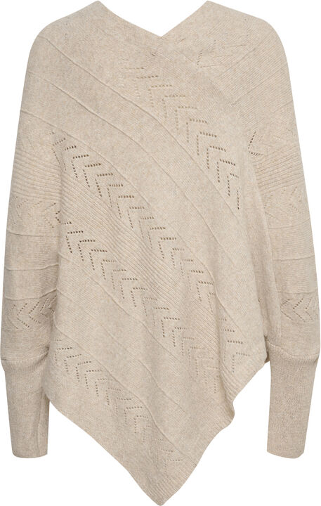 CRHoliday Knit Poncho