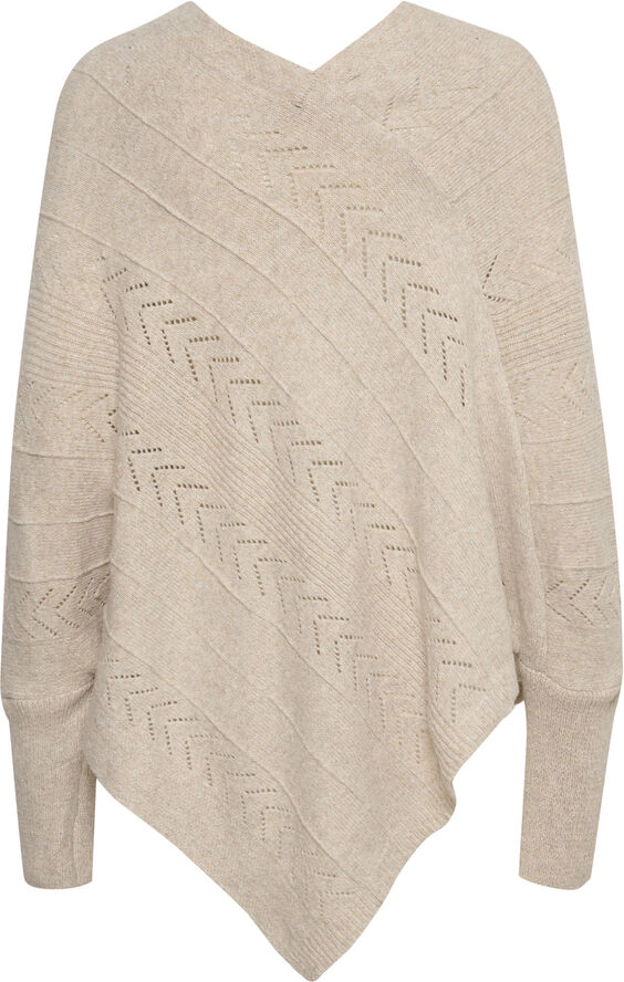 CRHoliday Knit Poncho