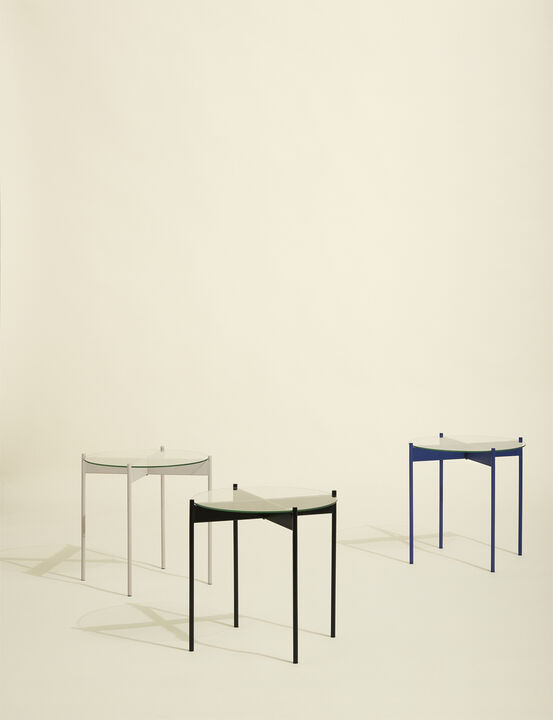 Beam Side Table Blue