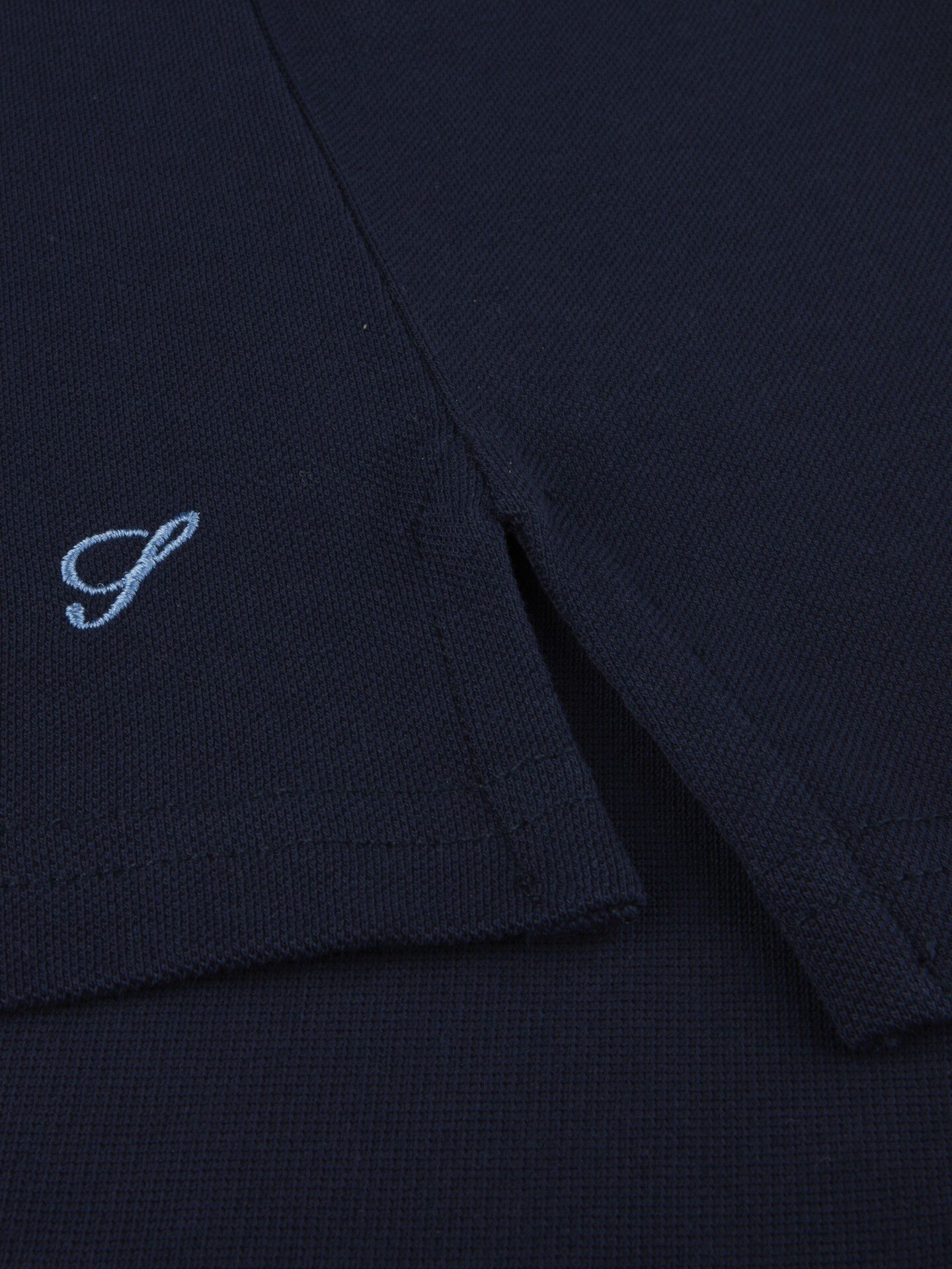 Polo Shirt Contrast Organic Cotton Pique