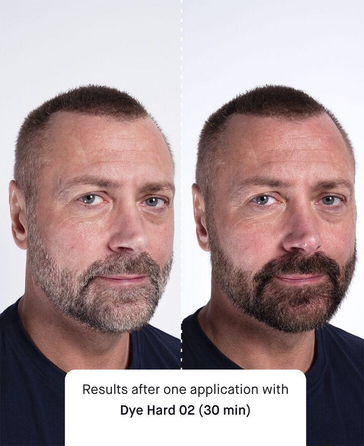 Dye Hard 02 - skægfarve medium to dark