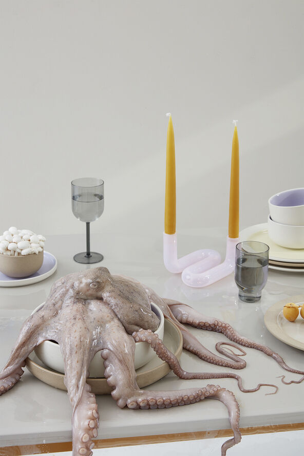 WATER GLASS, 2 PCS, TALL, SMOKE, 65110S