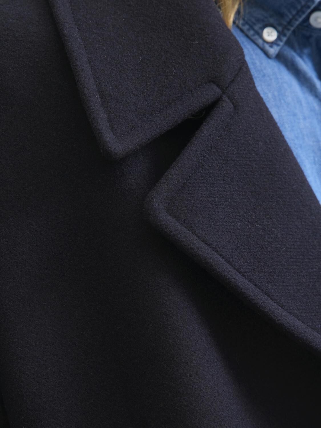 JPRBLUASHER WOOL BLEND PEACOAT