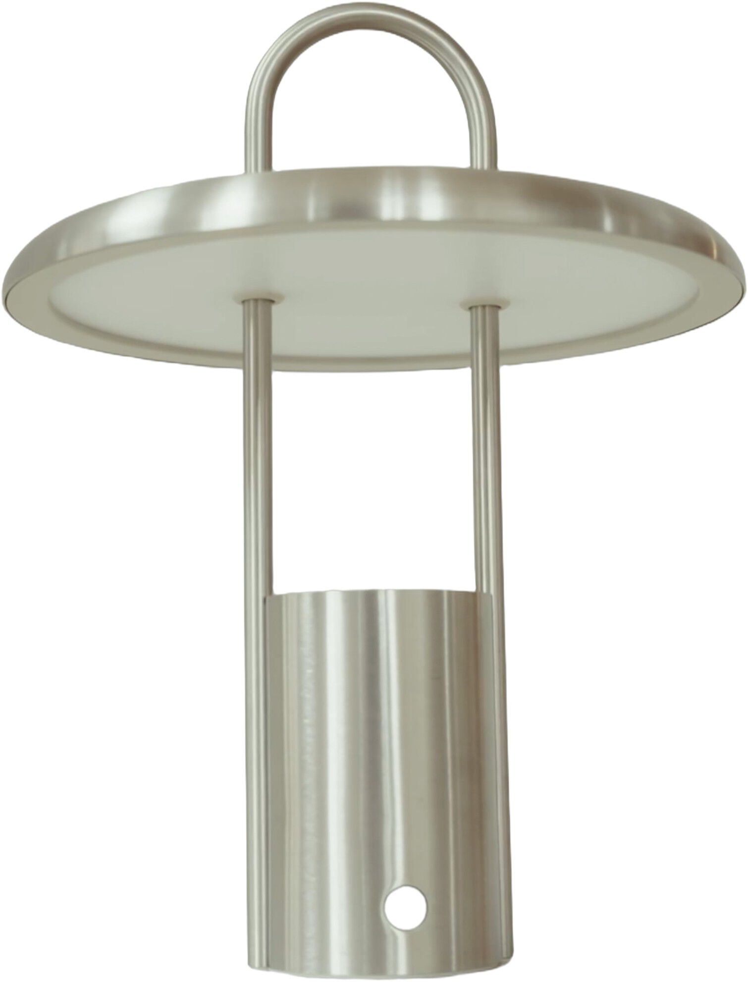Pier LED lampe, portabel H 25 cm steel