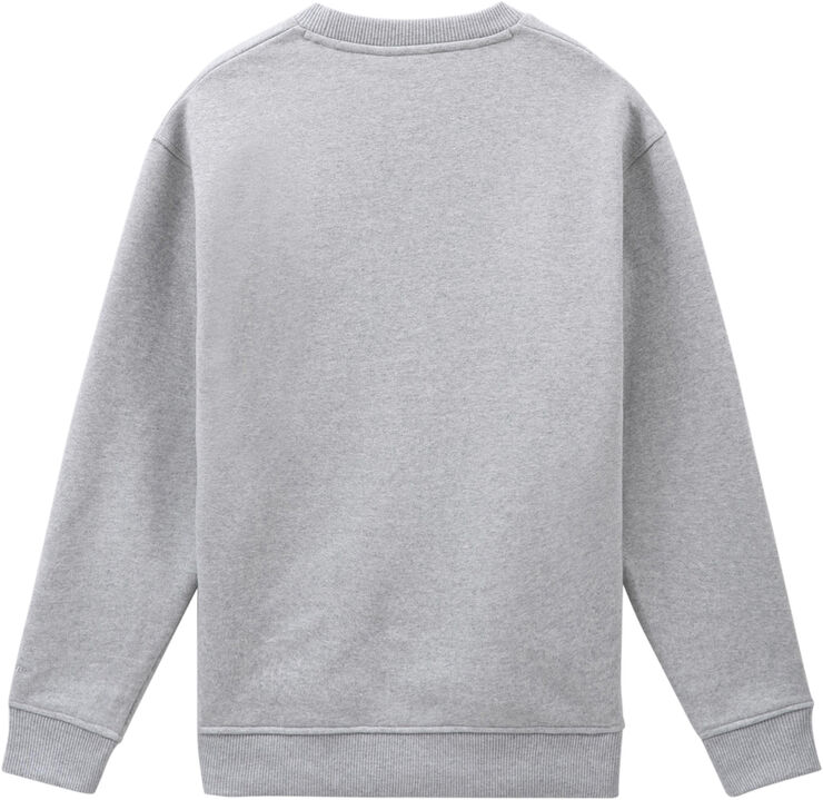 ICON LOGO SWEATSHIRT GREY MELANGE