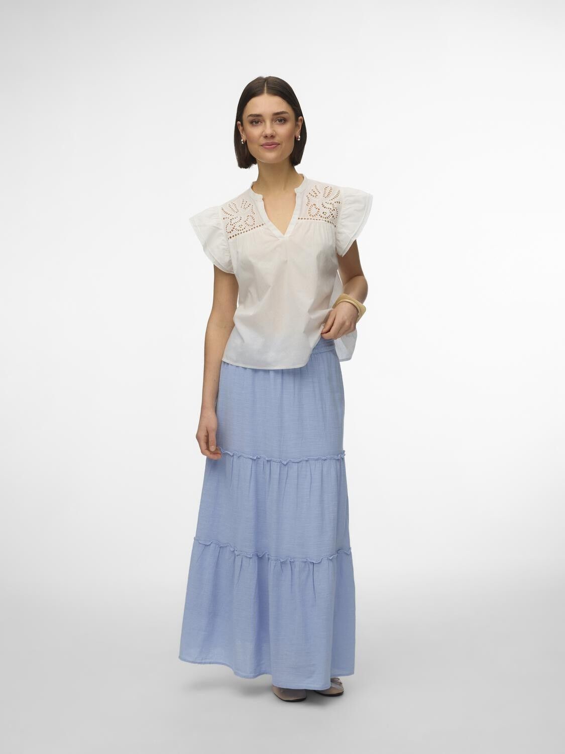 Awkeeley Hw Long Skirt Noos