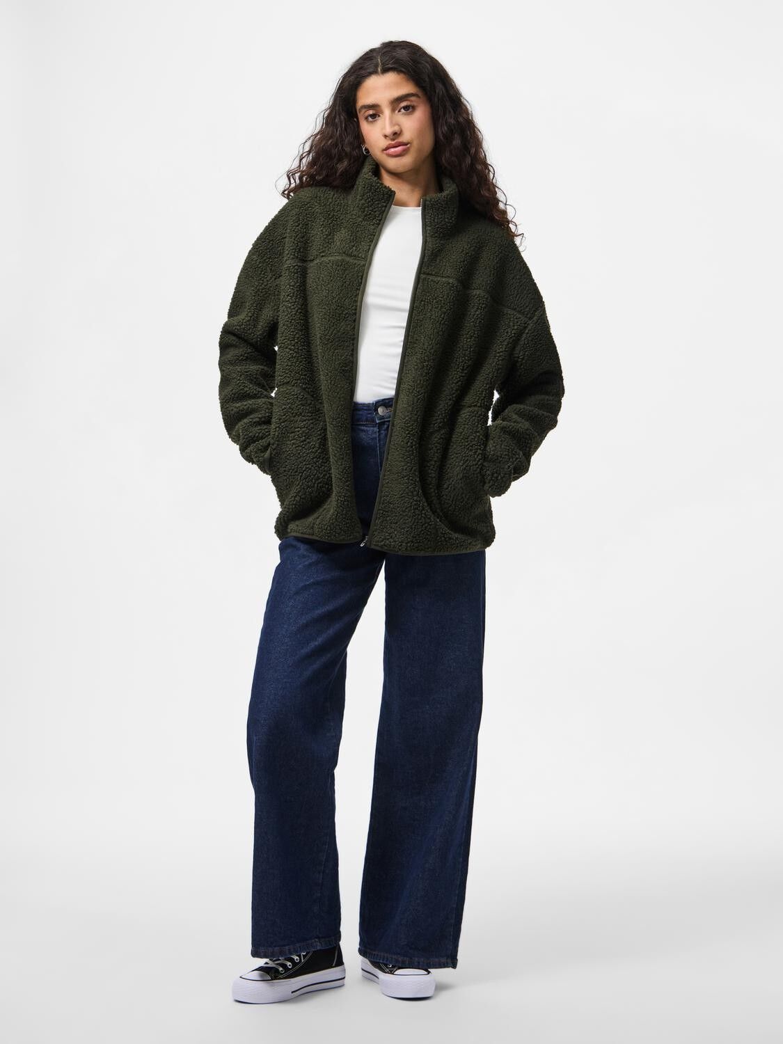 PCSADIA LS TEDDY JACKET NOOS BC