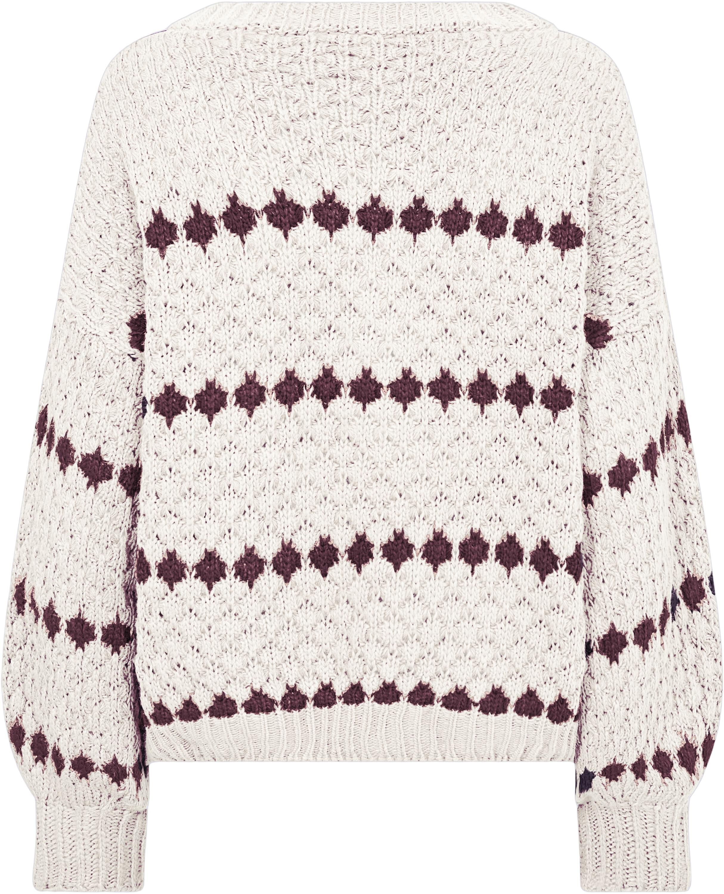 Bano Blouse stripe knit