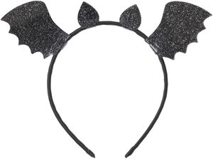 Diadem halloween glitter baty