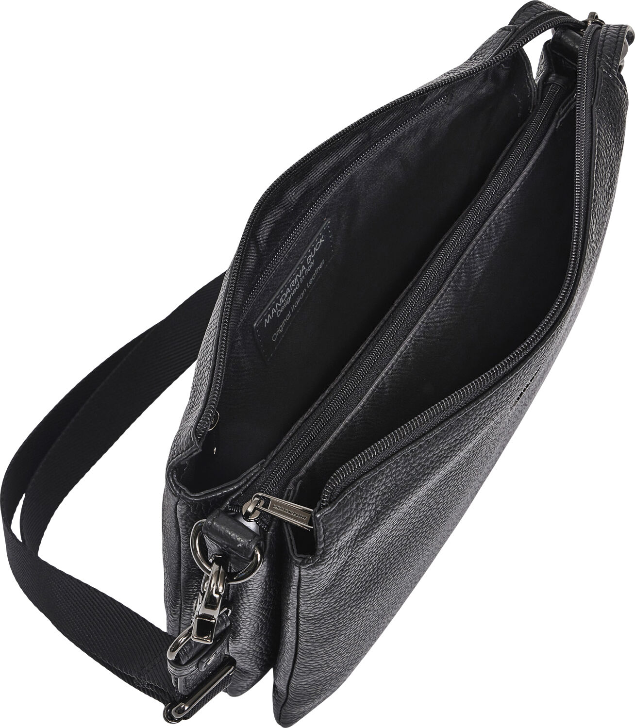 MELLOW LEATHER CROSSOVER / NERO