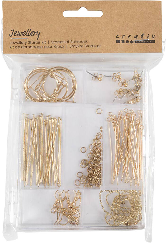 Smykke Starts&aelig;t, forgyldt