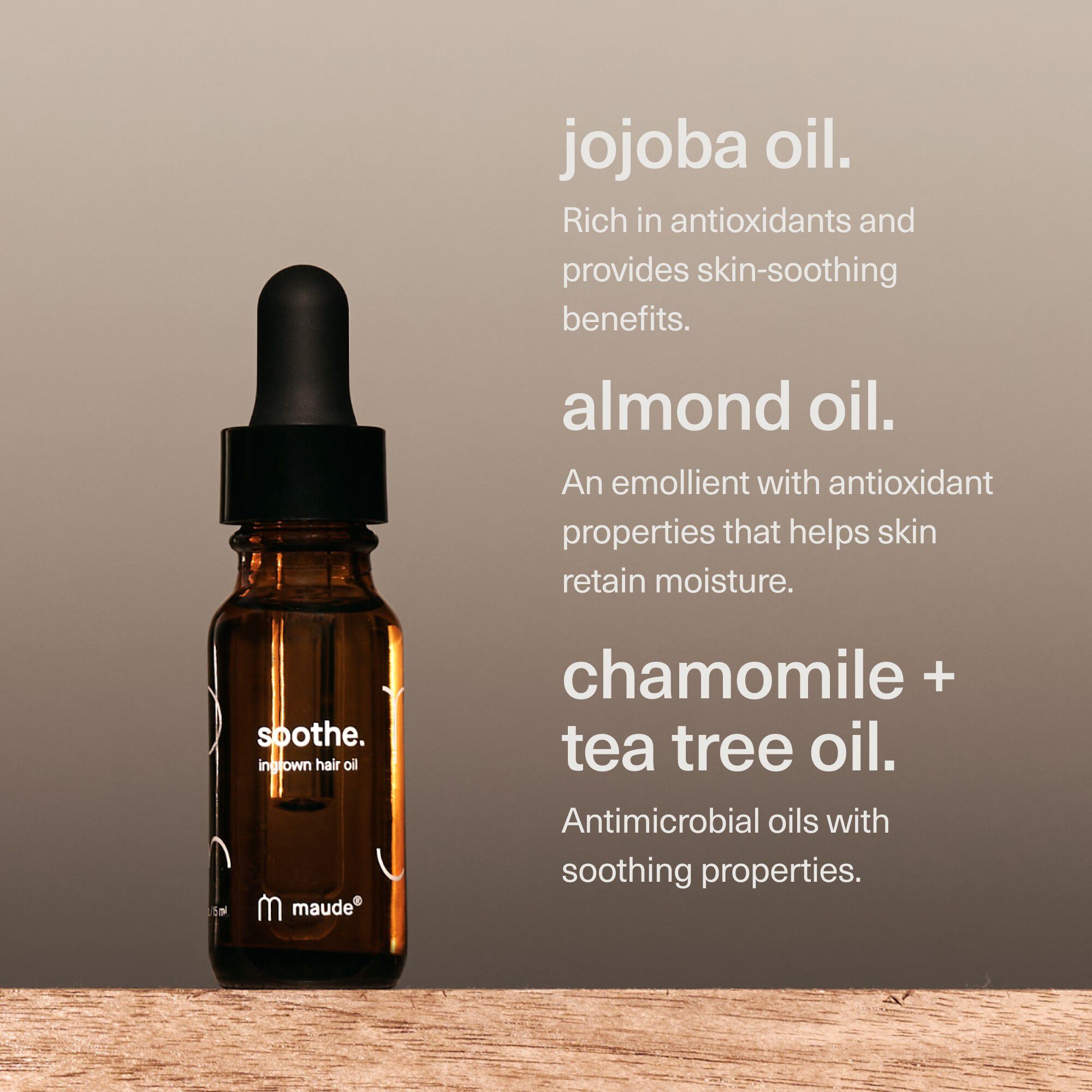 Maude - Soothe - Calming ingrown hair oil