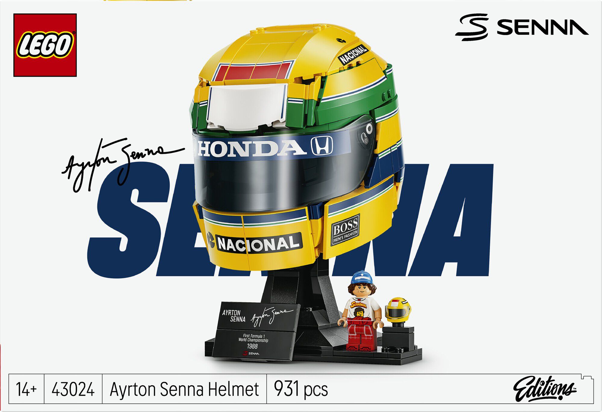 Ayrton Senna-hjelm 43024