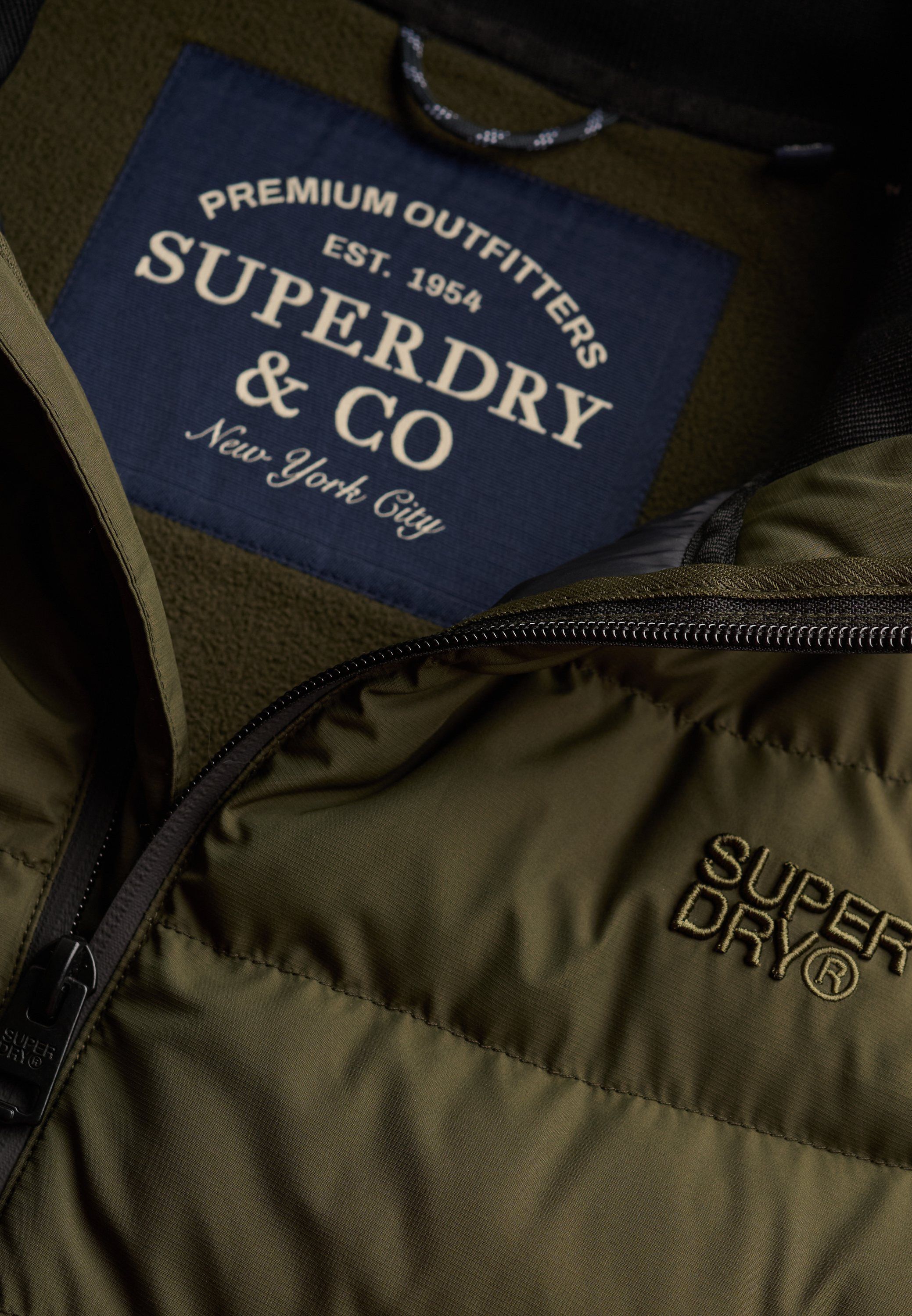 HOODED STORM KNIT HYBRID JKT