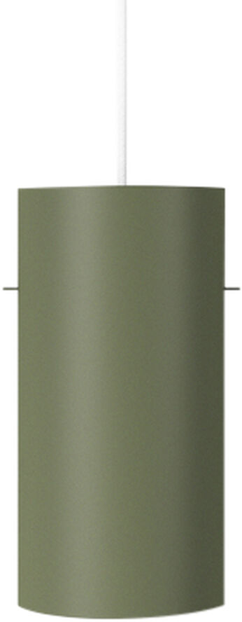 Tube Pendant, Pine Green, Large