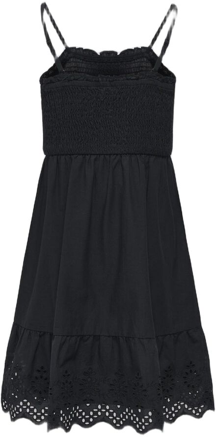 KOGLOU LIFE EMB SMOCK DRESS WVN