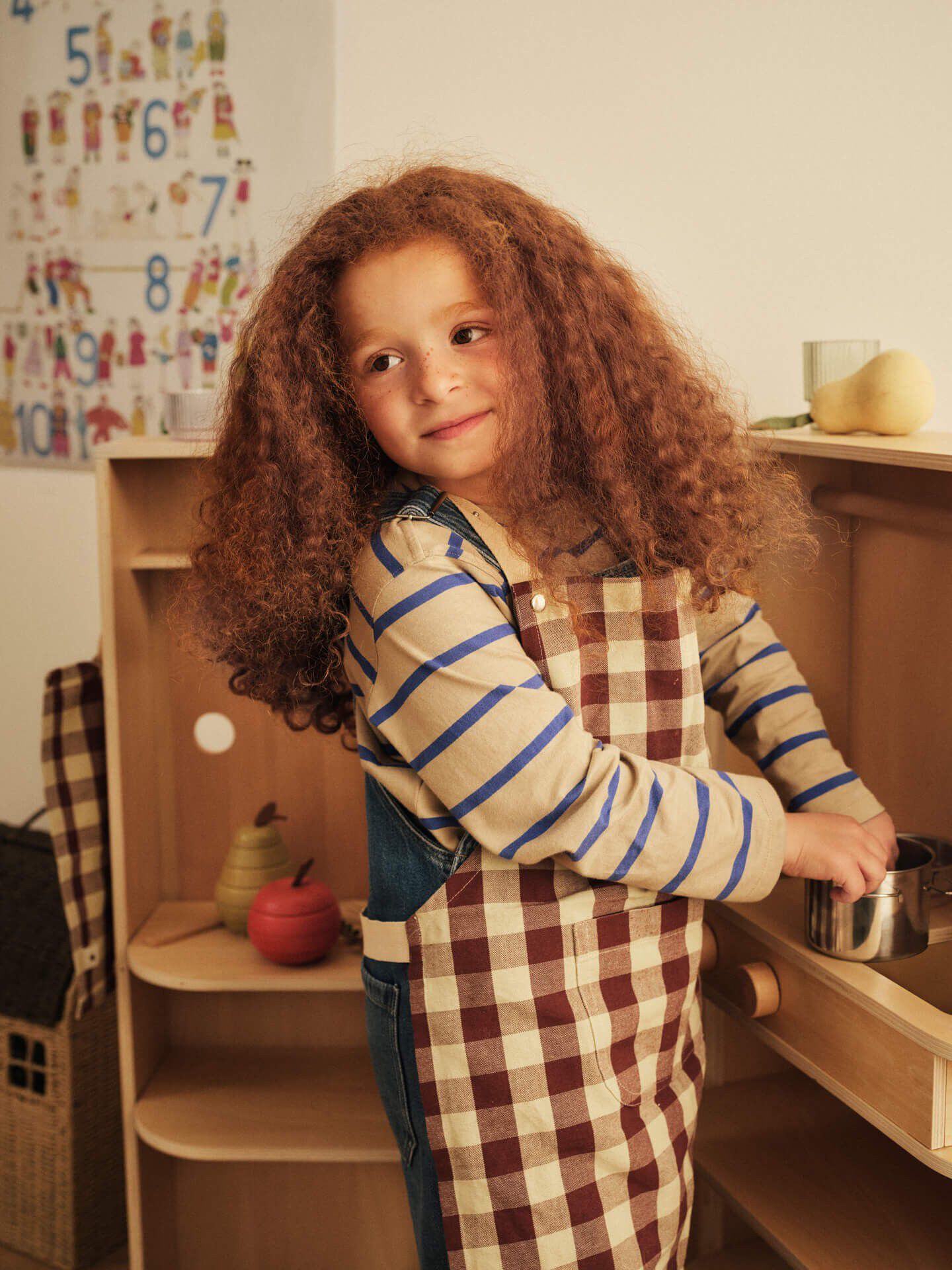 Bothy Kids Kitchen Set - Cinnamon/G
