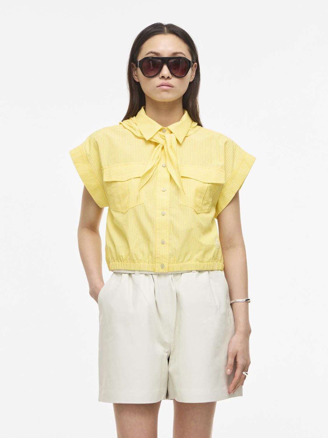 Roulinne S/L Stripe Shirt/Pf