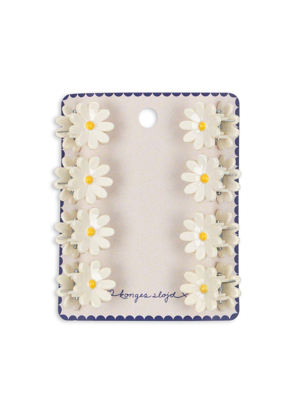 8 PACK DAISY MINI HAIR CLAW