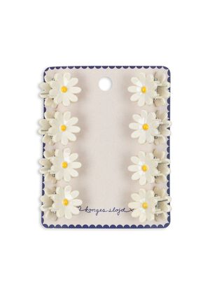 8 PACK DAISY MINI HAIR CLAW