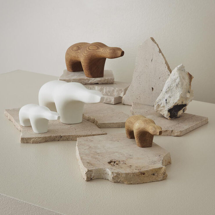 Isbjørneungen, hvid