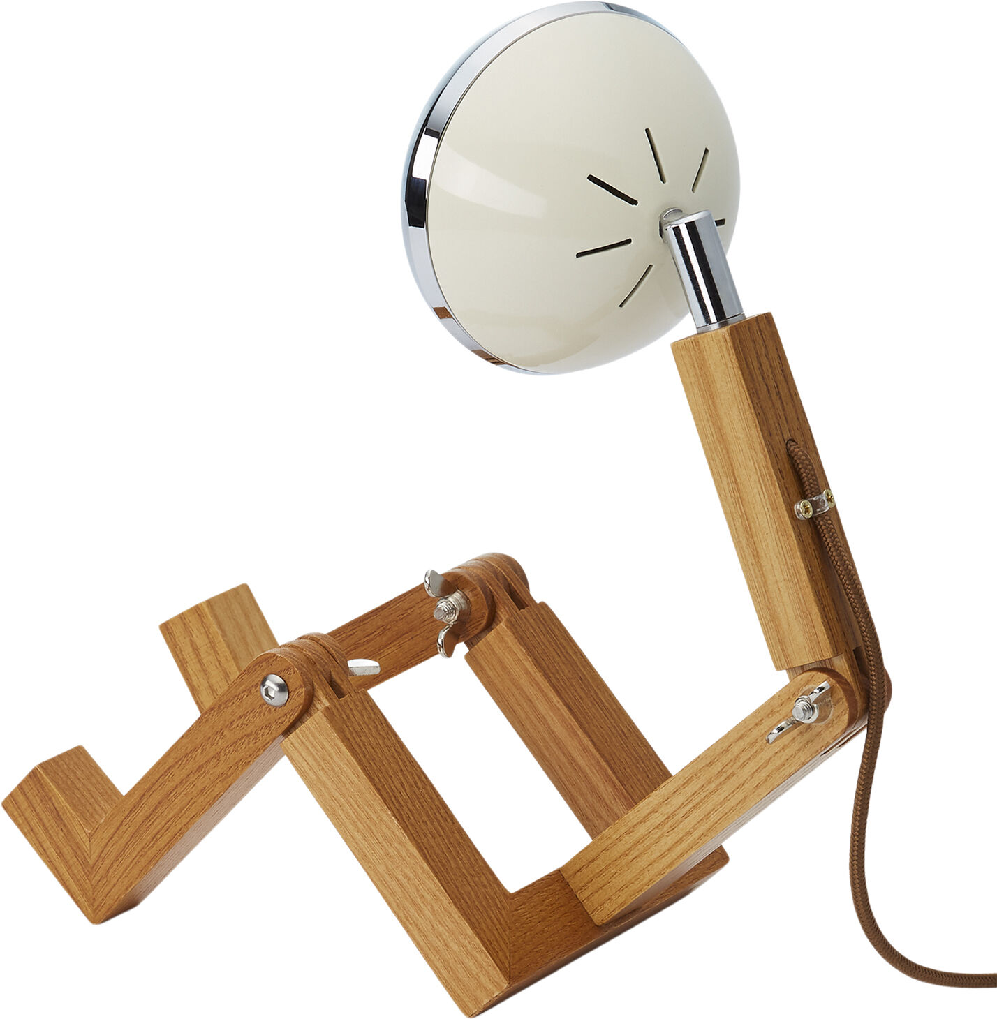 Mini WATTSON Table Lamp, 5V, USB, G4 LED, Ash - Vintage White