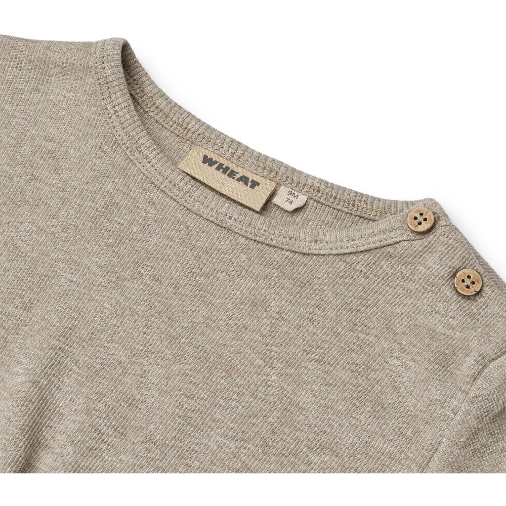 Lang&aelig;rmet Rib T-Shirt Milo