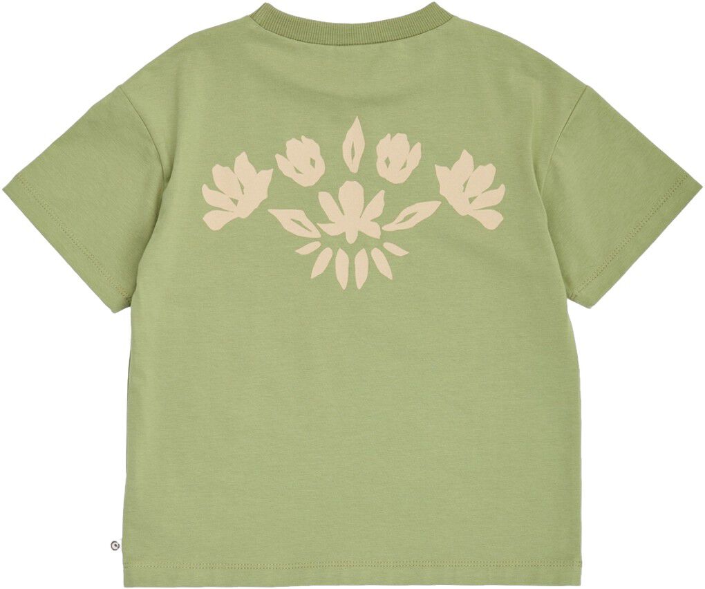 Natures imprint embroidery s/s T