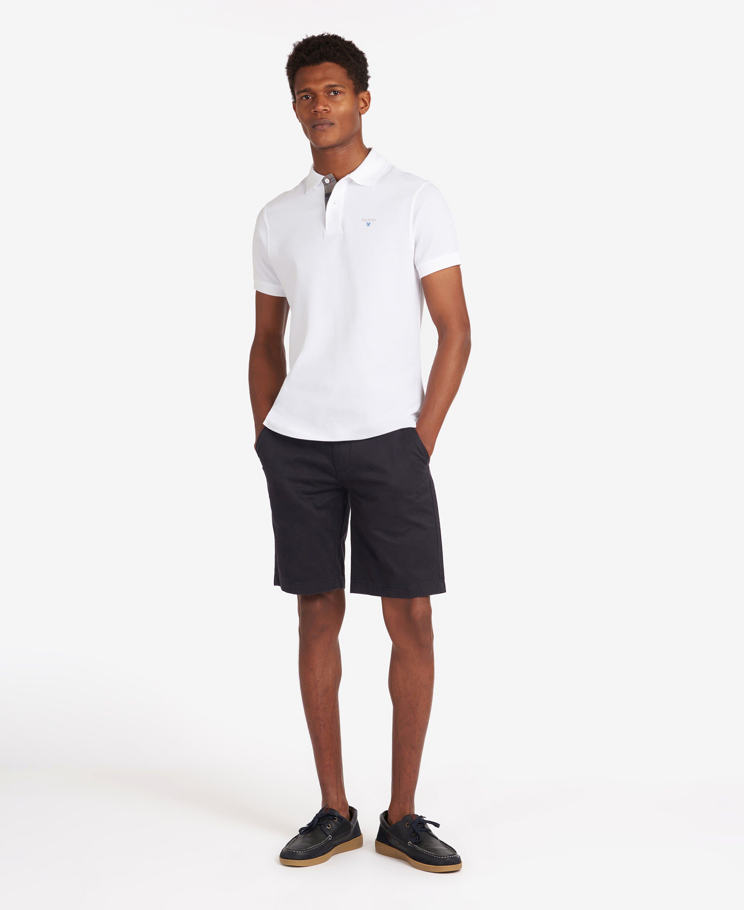 Barbour Tartan Pique Polo Shirt