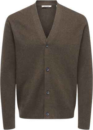 ONSTING LIFE REG LS CARDIGAN KNIT N