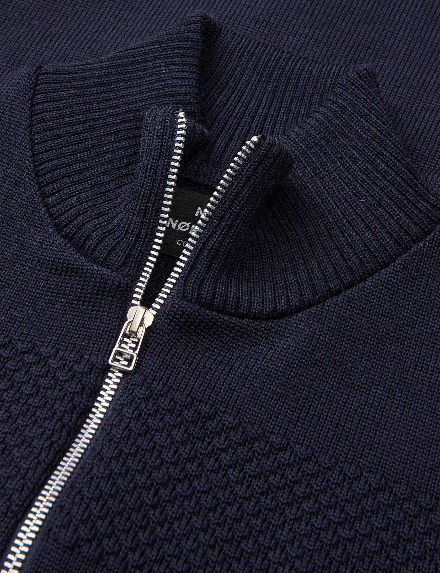 Wool Klemens Zip Knit FAV