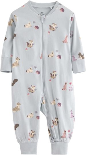 Mysig pyjamas i bomull med långa är