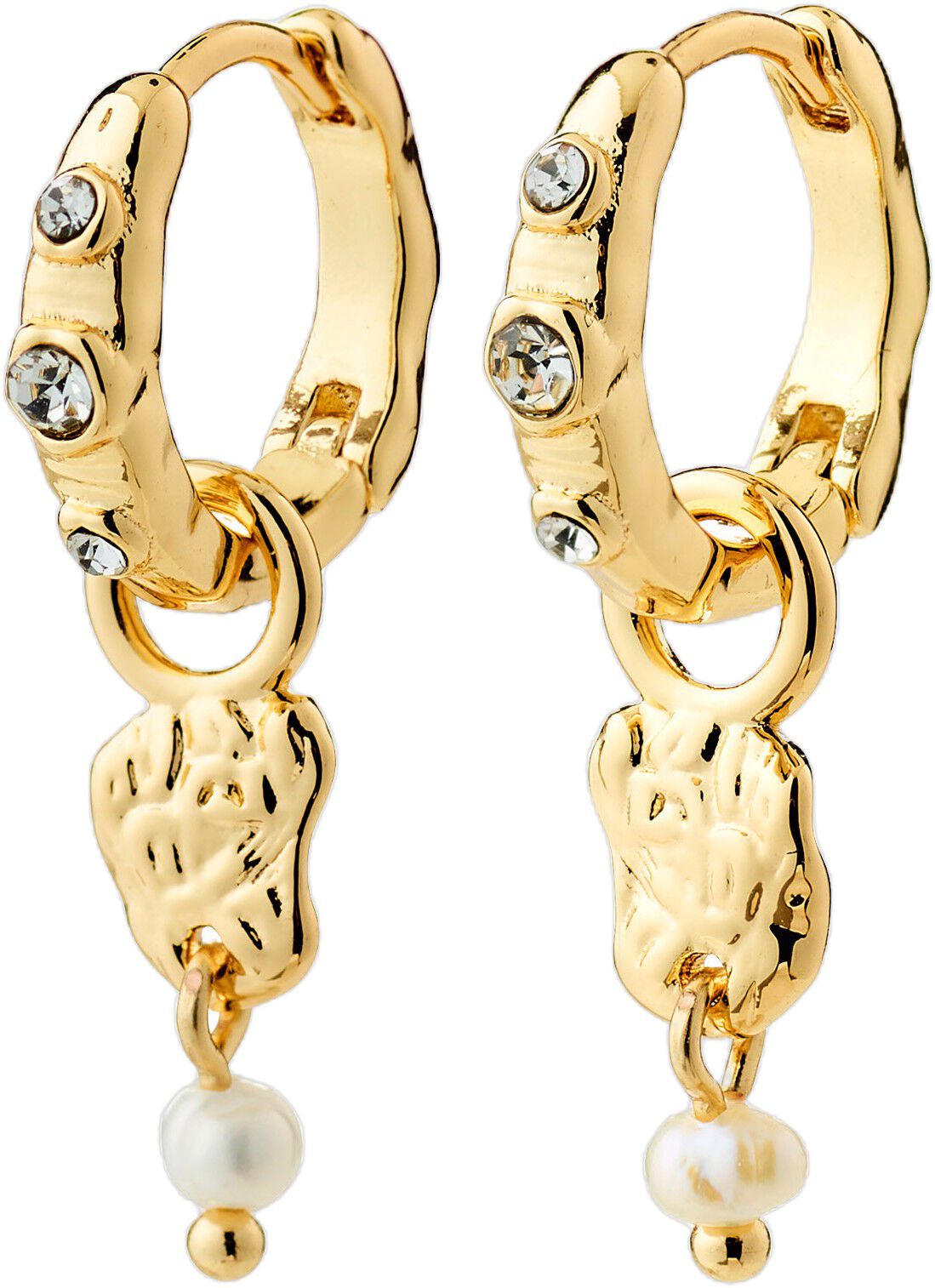 SLOAN earrings gold-plated