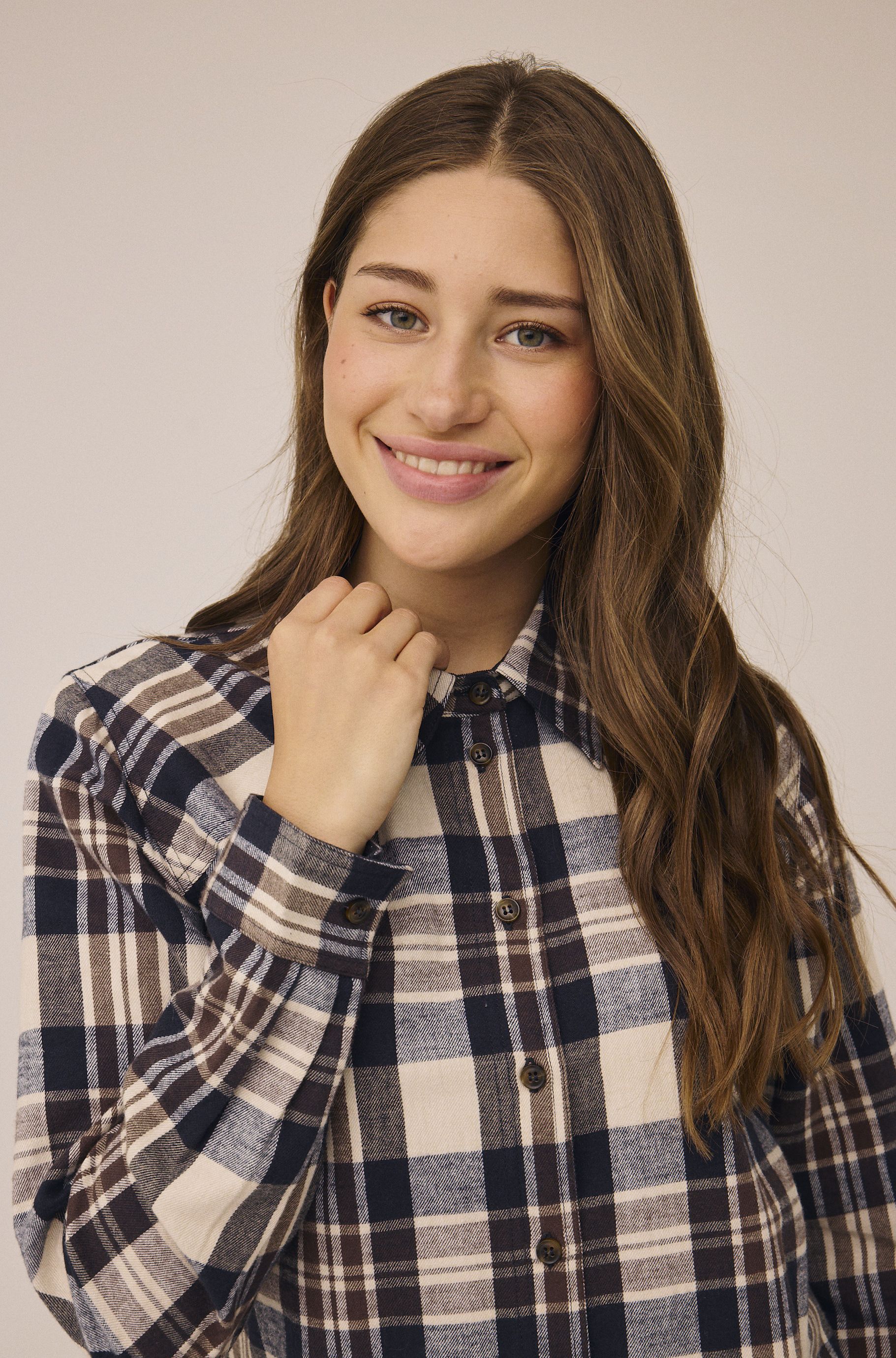 Check 1 Flannel skjorte GOTS