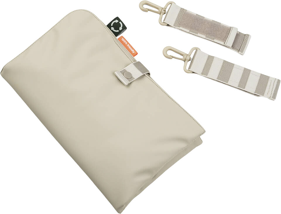 Quiltet pusletaske Sand