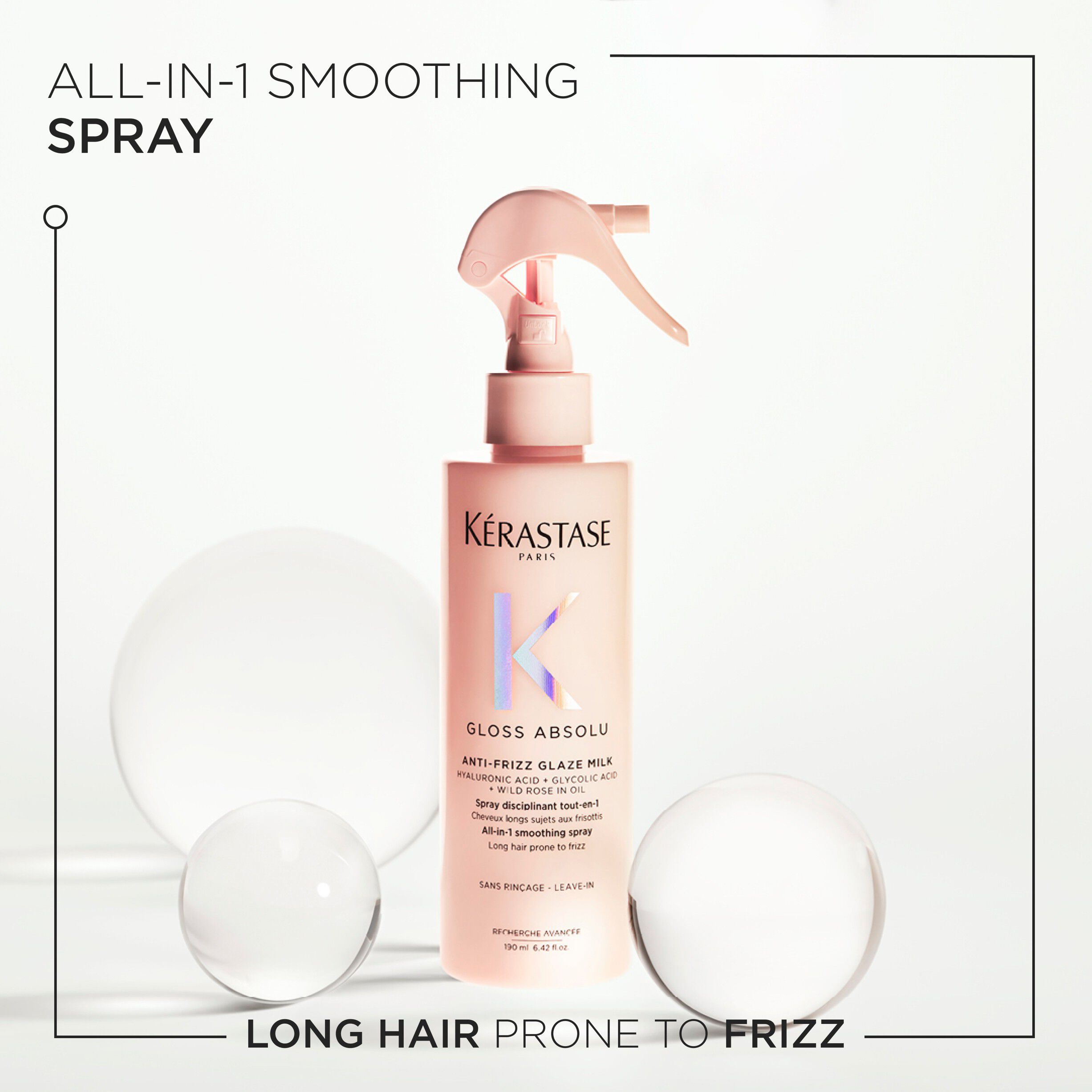 Gloss Absolu Anti-Frizz Glaze Milk Heat Protection