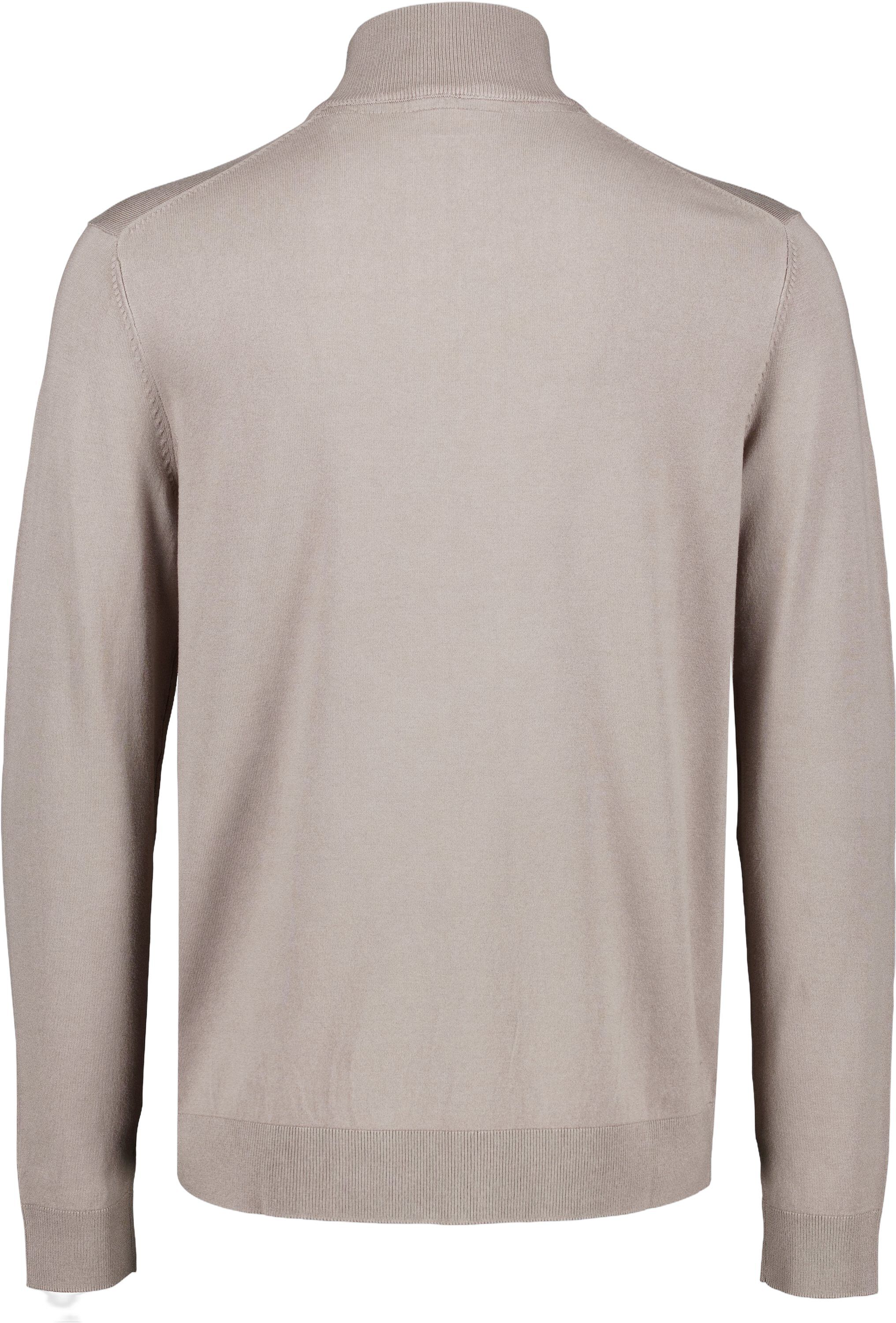 Soft viscose blend half zip