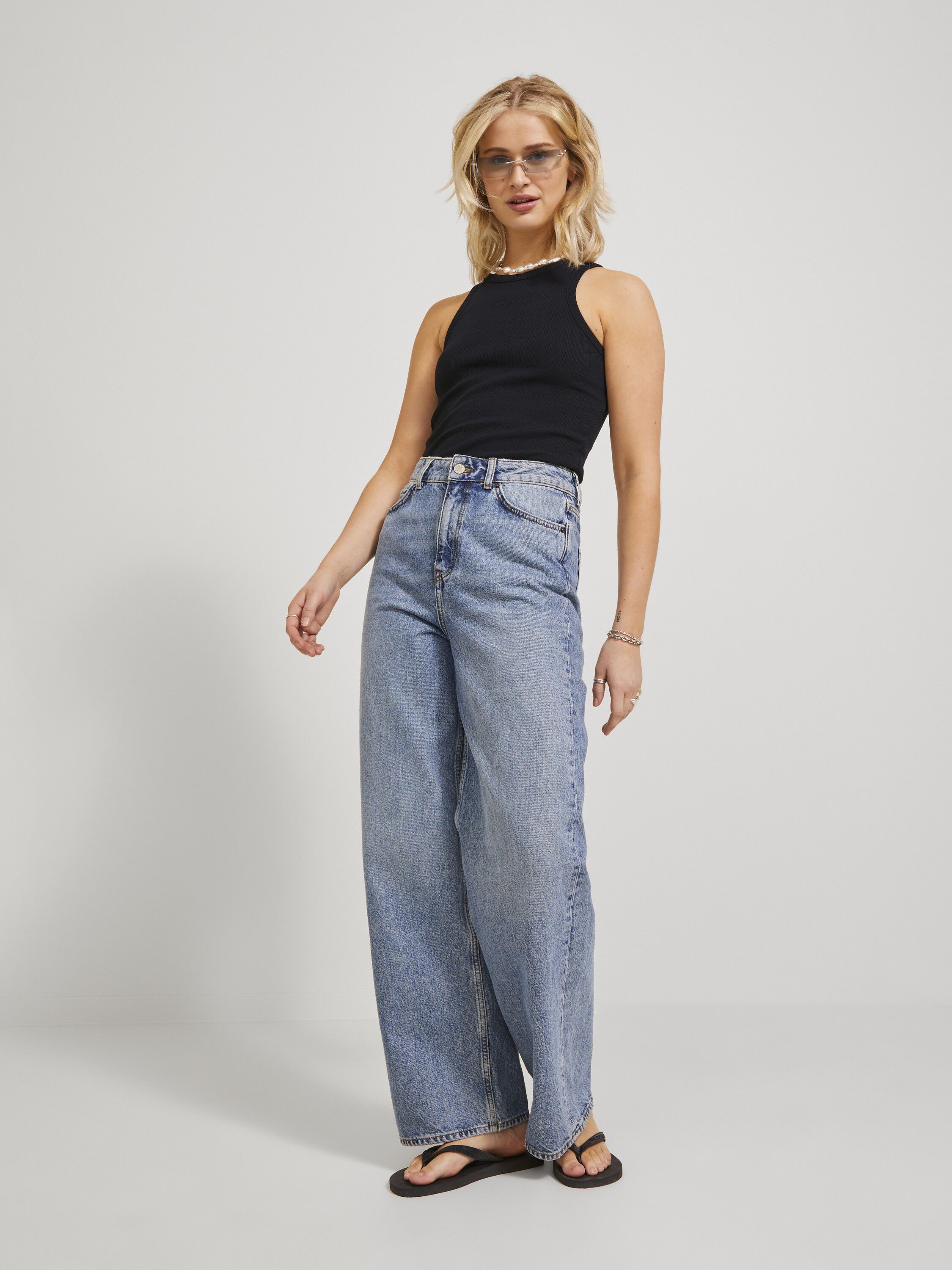 Jxforest Str Sl Rib Top Jrs Noos