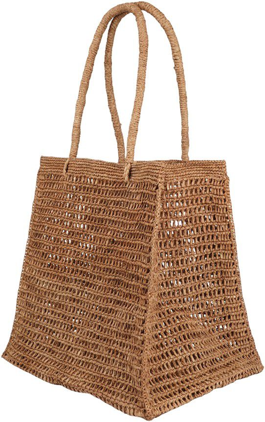 DIAVOLI - BRAIDED HANDBAG WITH SHOULDER HANDLE