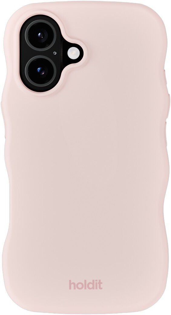 Wavy Case Silicone MagSafe Cpt. IPH 16 Ballerina Pink