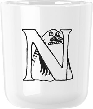 Moomin ABC kopp - N 0.2 l. Moomin white
