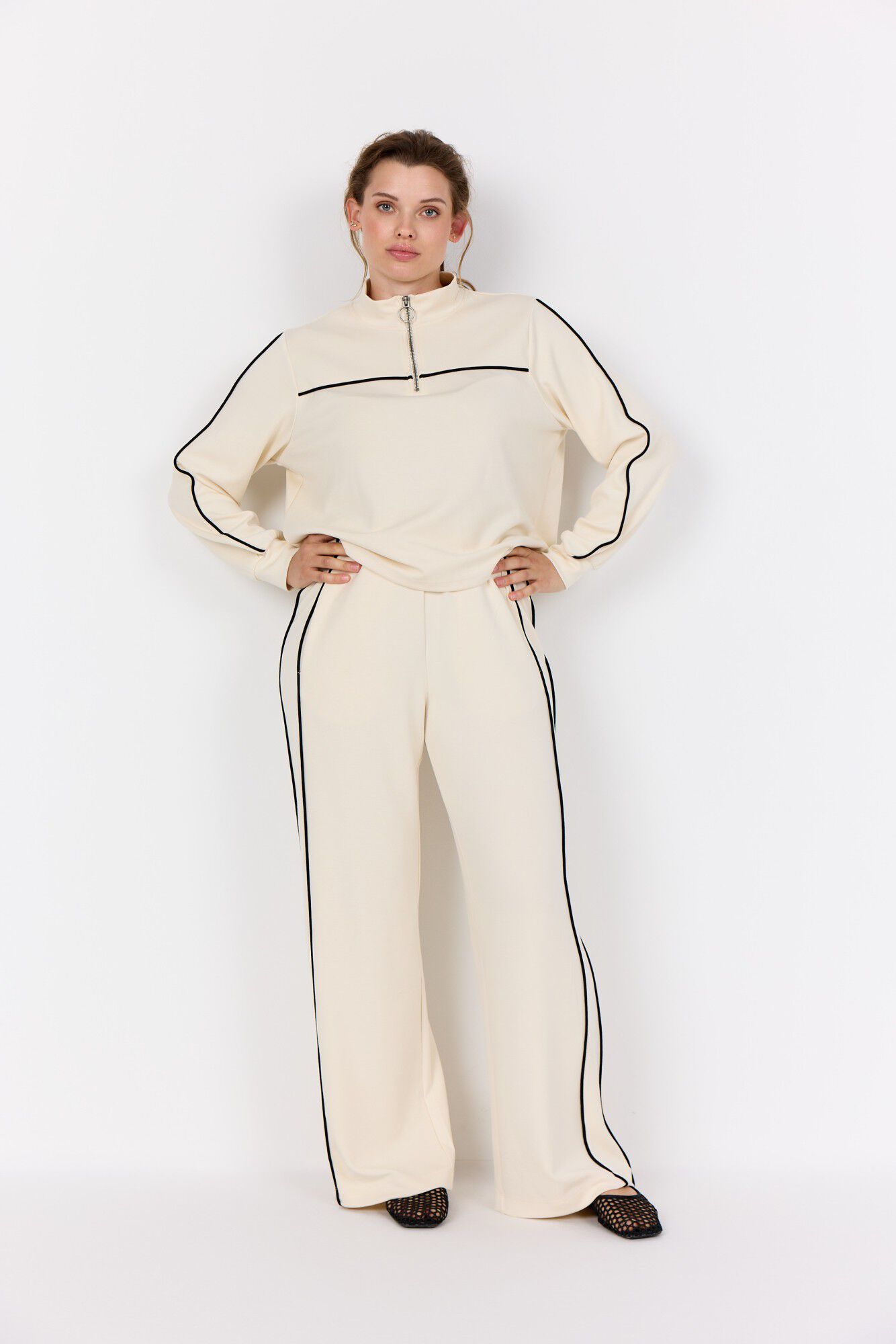 WA-SABINA 89 Bukser Creme