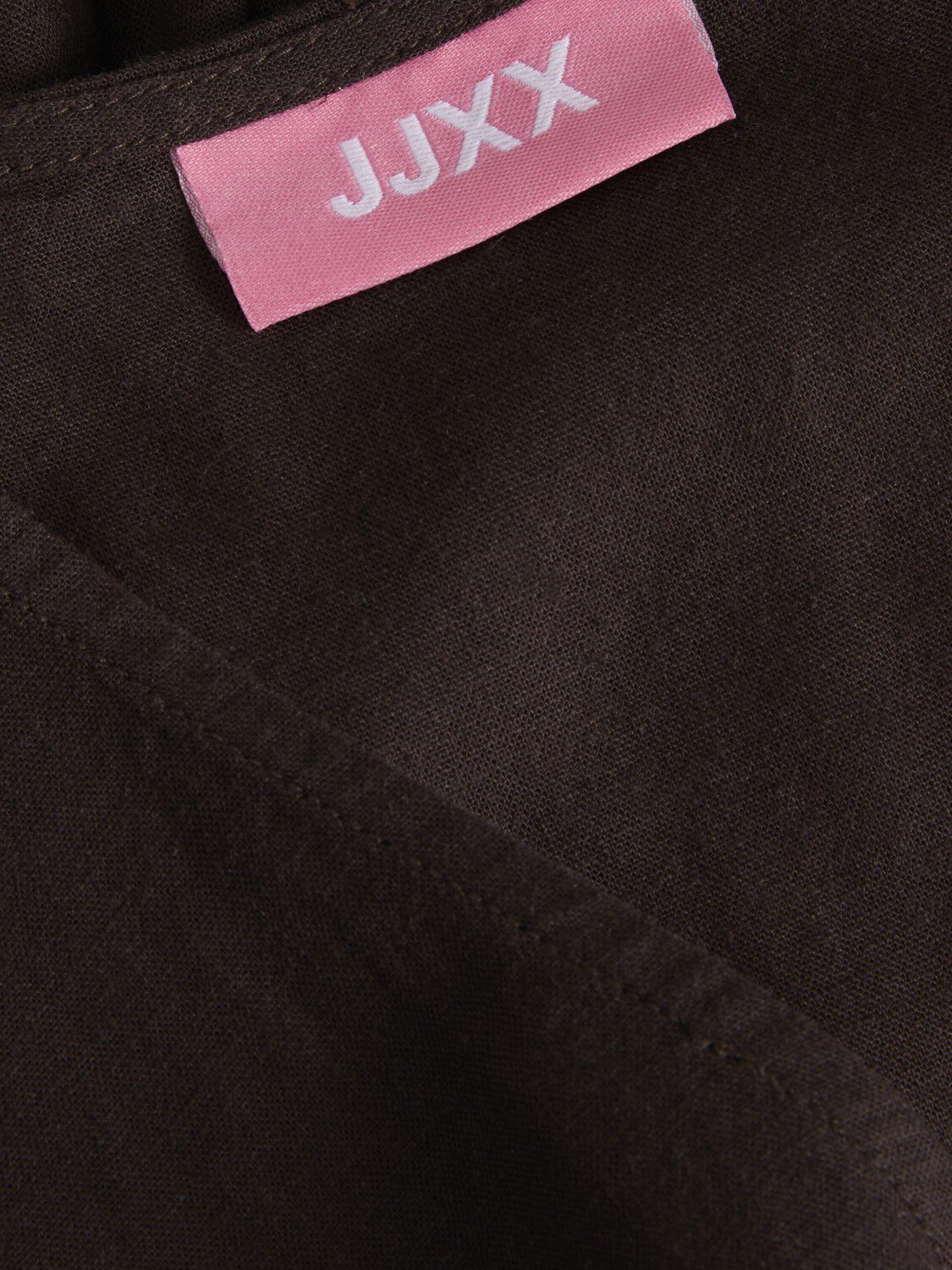 Jxalmira Linen Blend Tie Sl Top Wvn Ln